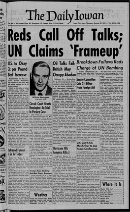 Daily Iowan (Iowa City, Iowa), 1951-08-23