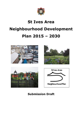 St Ives Area NP Submission Draft