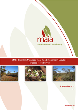 Flora and Vegetation: Maia 2011A