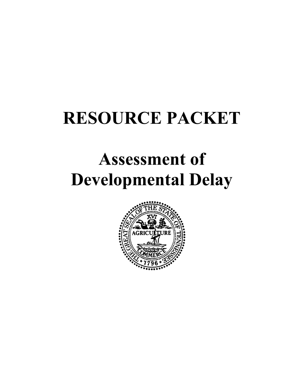 Assessment of Developmental Delay