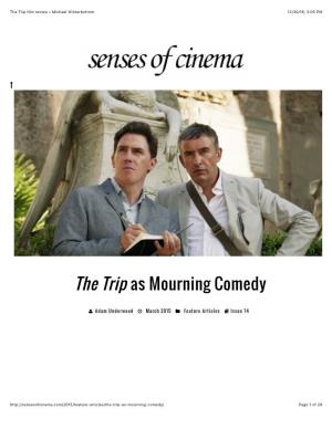The Trip Film Review • Michael Winterbottom 12/30/16, 3�05 PM