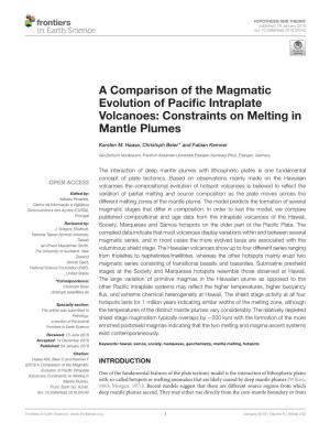 Constraints on Melting in Mantle Plumes