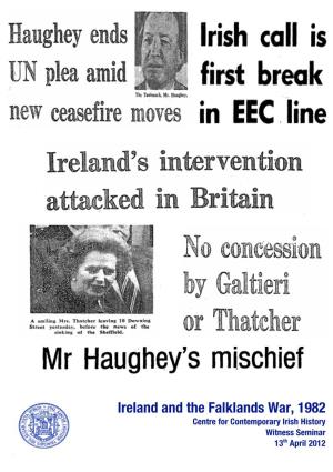 Ireland and the Falklands War, 1982
