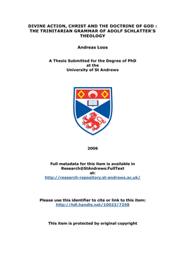 Andreas Loos Phd Thesis