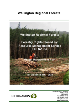 Wellington Regional Forests