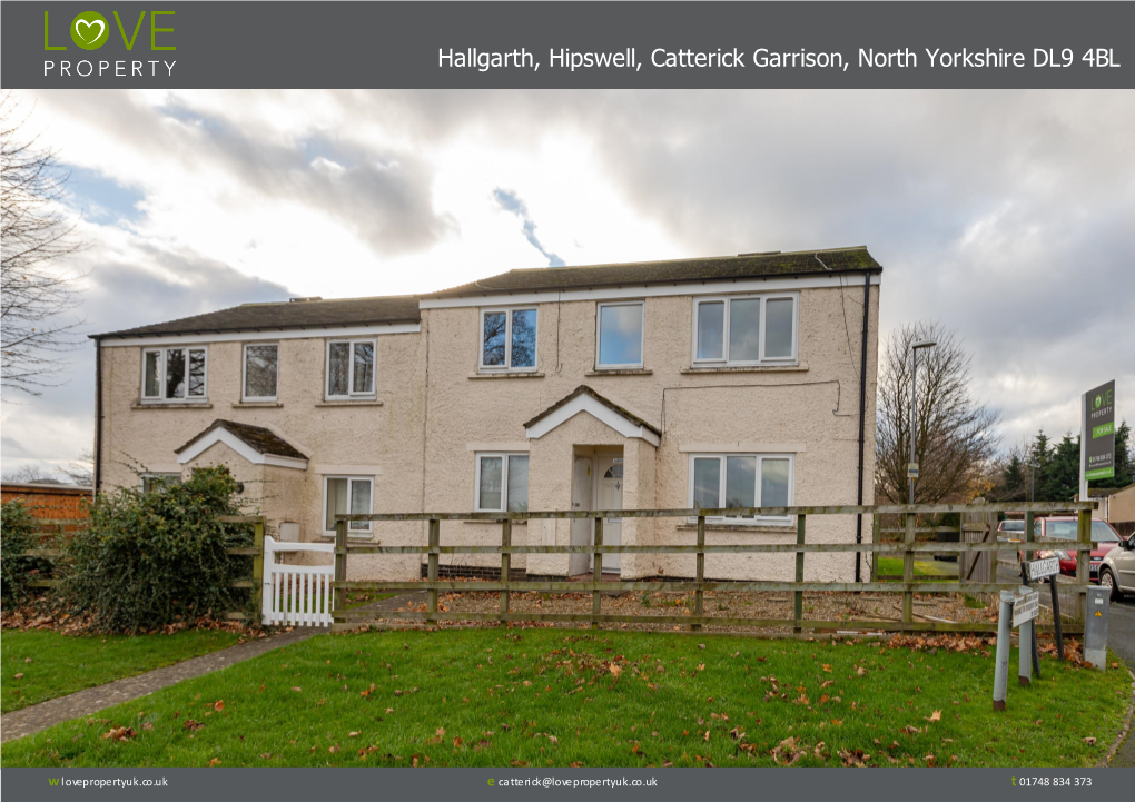 Hallgarth, Hipswell, Catterick Garrison, North Yorkshire DL9 4BL