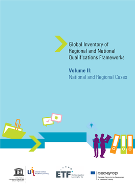 Global Inventory of Regional and National Qualifications Frameworks