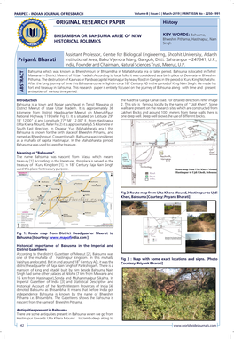 ORIGINAL RESEARCH PAPER Priyank Bharati