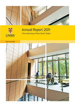 Annual Report 2011 the University of New South Wales