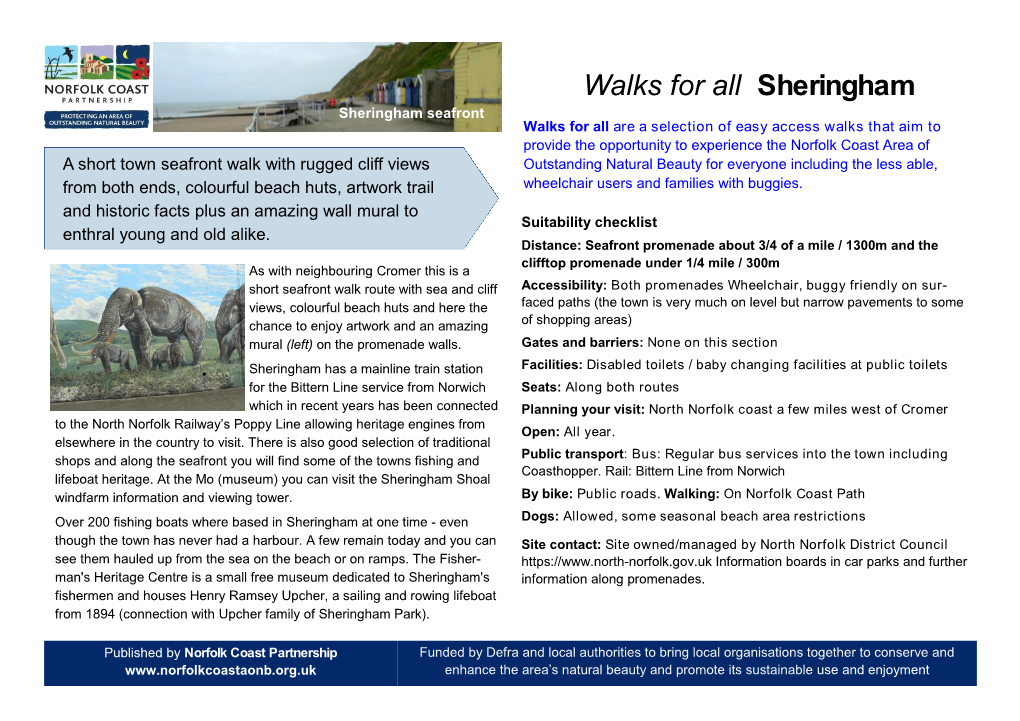 Walks for All Sheringham