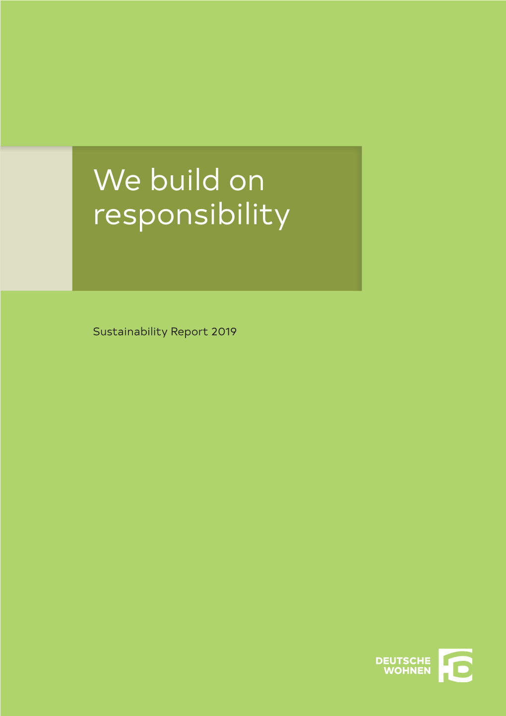 We Build on Responsibility