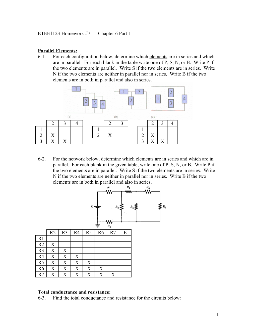 Parallel Elements