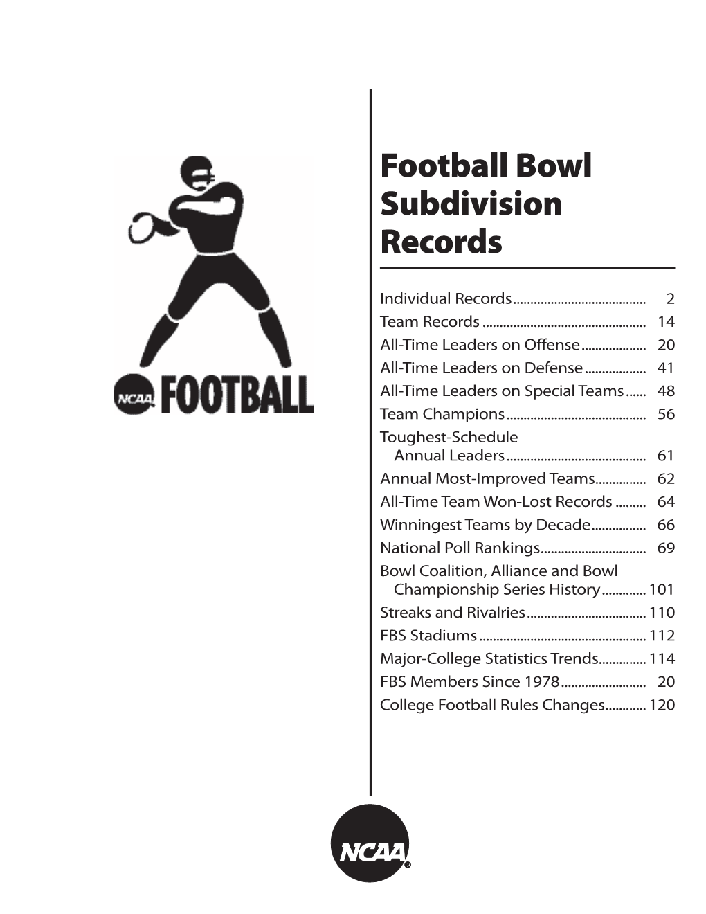 2012 DI Football Records Book