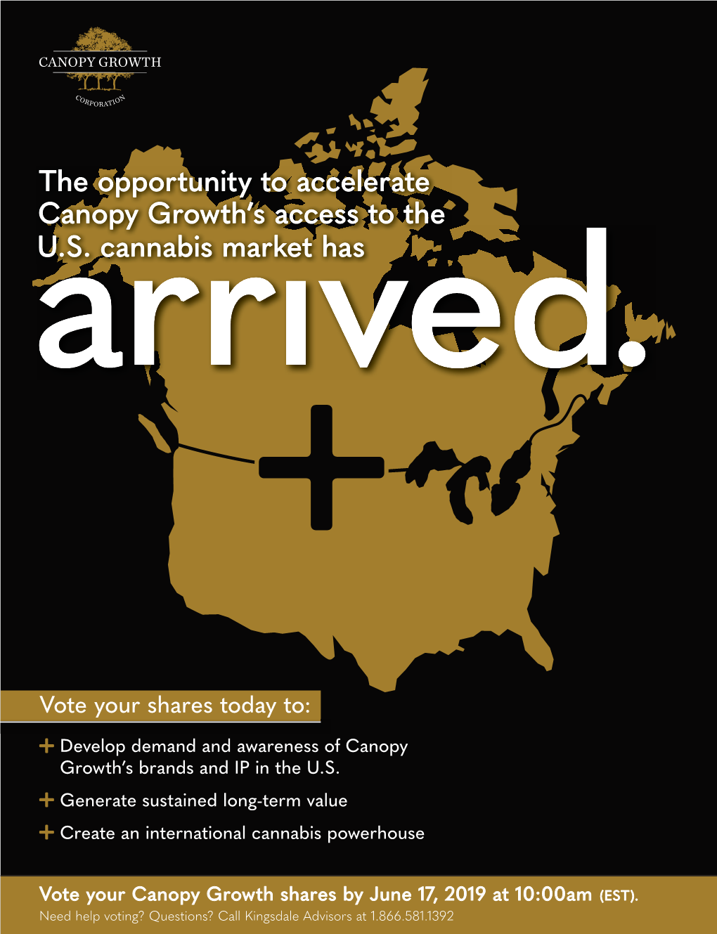 S85646 Canopy Growth Corporation Combo 2019 V1