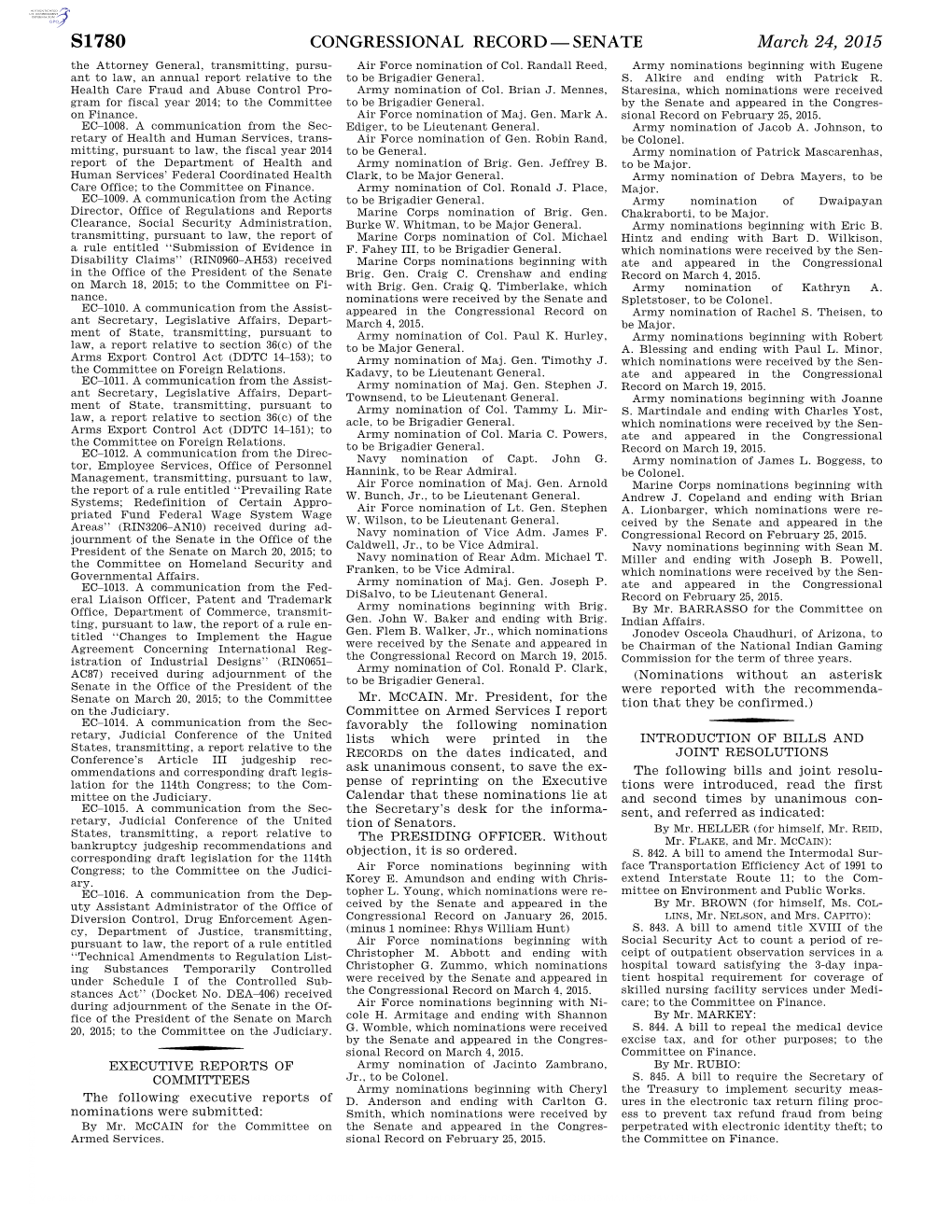 Congressional Record—Senate S1780