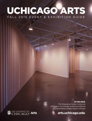 Fall 2015 Uchicago Arts Guide