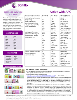 Active with AAC