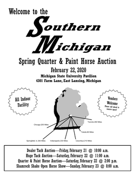 The Spring Quarter & Paint Horse Auction