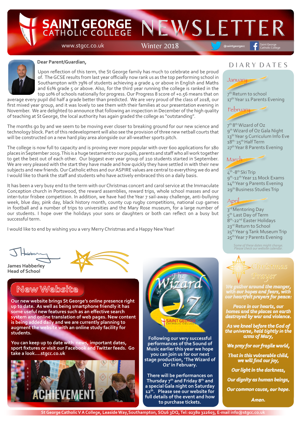 Newsletter Winter 2018.Pdf