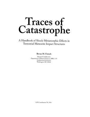 Traces of Catastrophe
