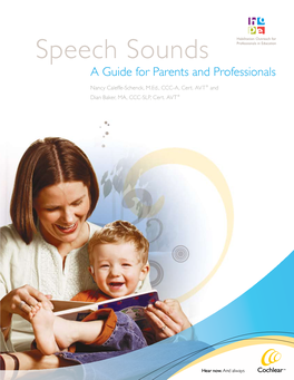 Speech Sounds a Guide for Parents and Professionals