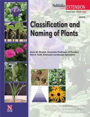 Classification and Naming of Plants