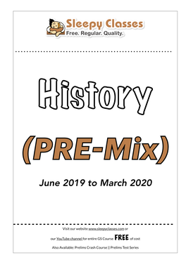 History (PRE-Mix)