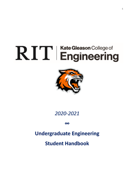 2020-2021 ∞ Undergraduate Engineering Student Handbook