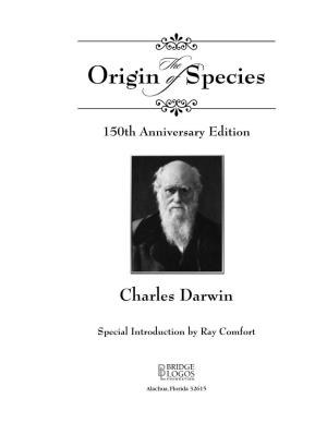 Origin of Species: 150Th Anniversary Edition by Charles Darwin
