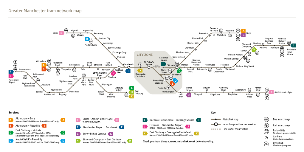 Greater Manchester Tram Network Map - DocsLib