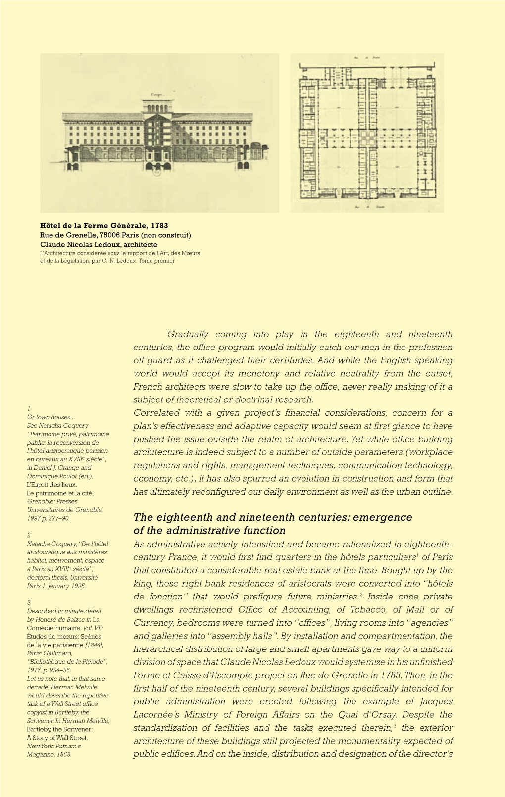 Emergence of the Administrative Function