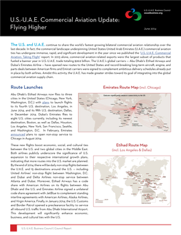 US-UAE Commercial Aviation Update