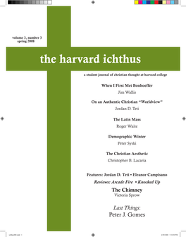 The Harvard Ichthus