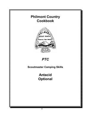 Philmont Country Cookbook PTC Antacid Optional