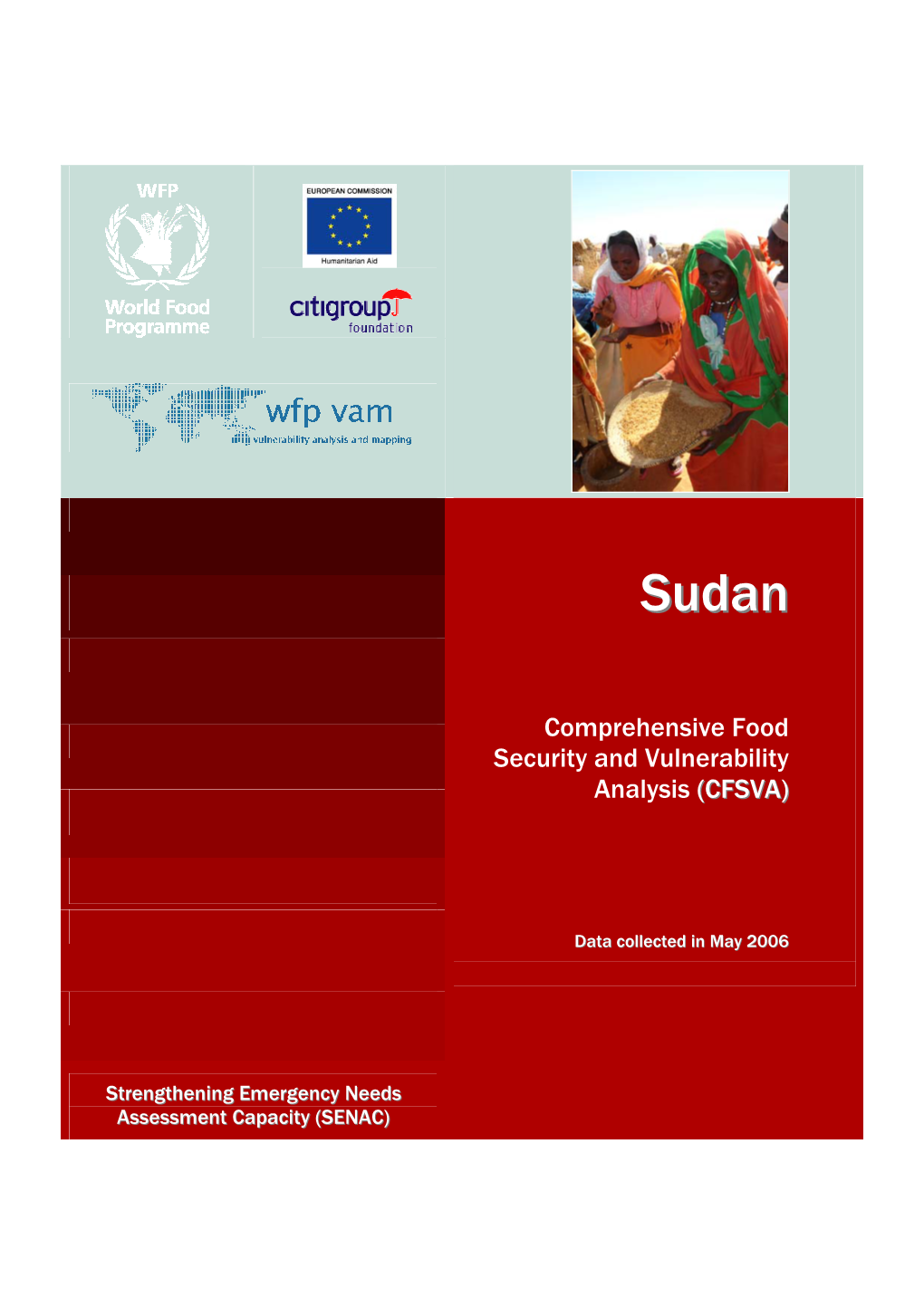 Comprehensive Food Security and Vulnerability Analysis (CFSVA)