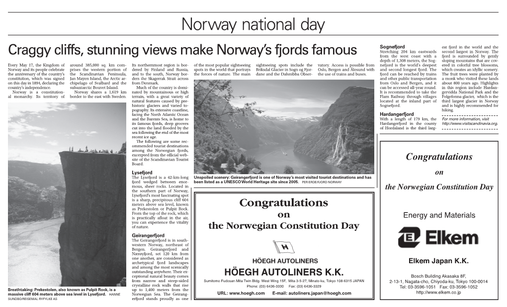Norway National Day