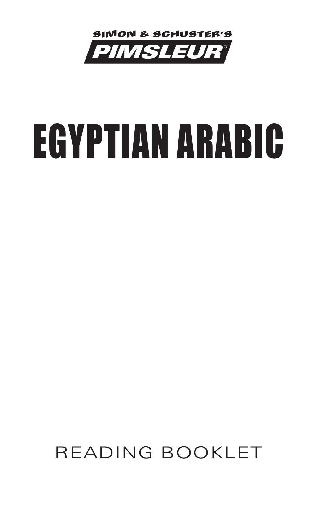 Egyptian Arabic