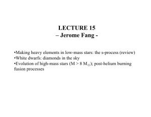 LECTURE 15 – Jerome Fang