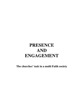 Presence and Engagement
