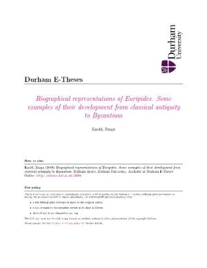 Biographical Representations of Euripides. Some Examples of Their Development from Classical Antiquity to Byzantium