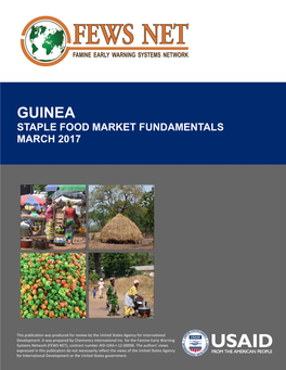 Guinea Staple Food Market Fundamentals. March 2017
