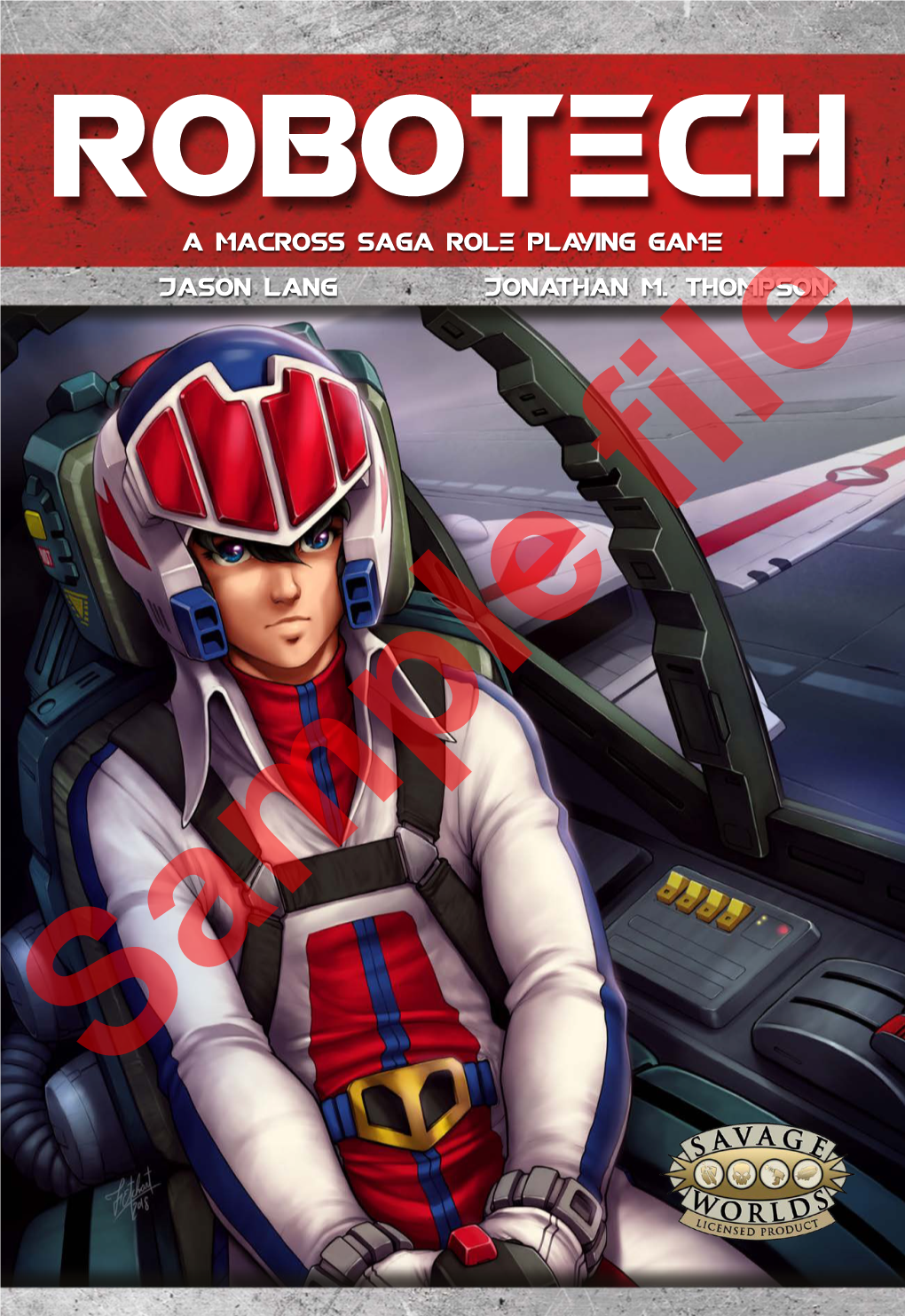 Jason Lang Jonathan M. Thompson a Macross Saga Role Playing Game