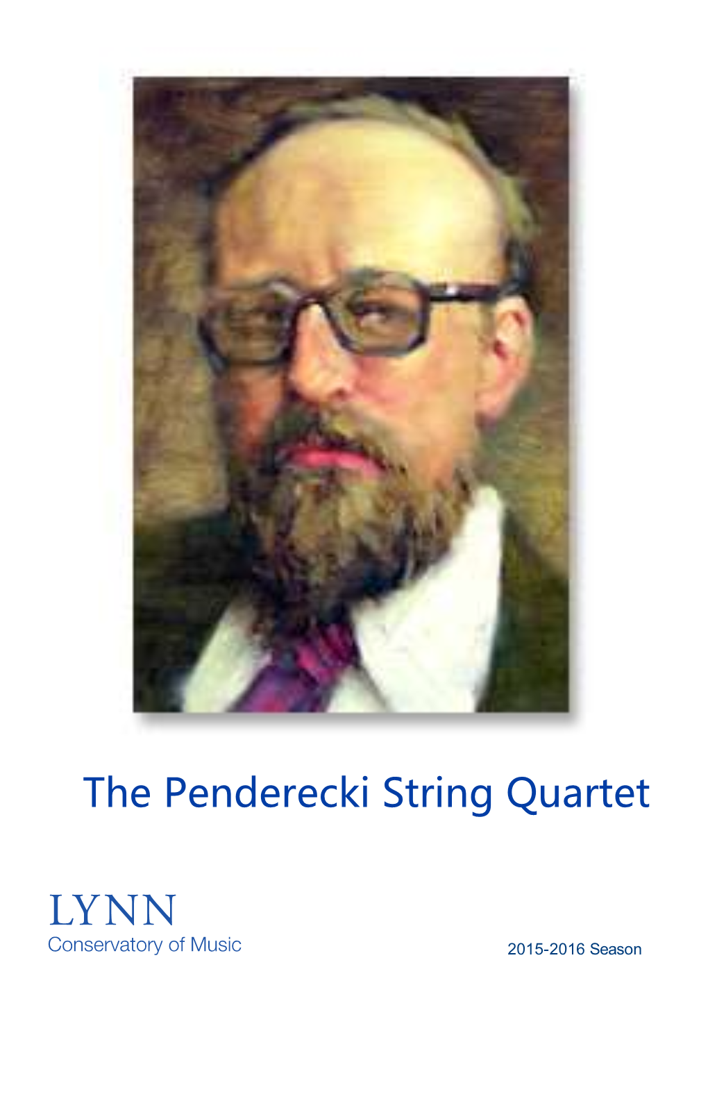 2015-2016 the Penderecki String Quartet