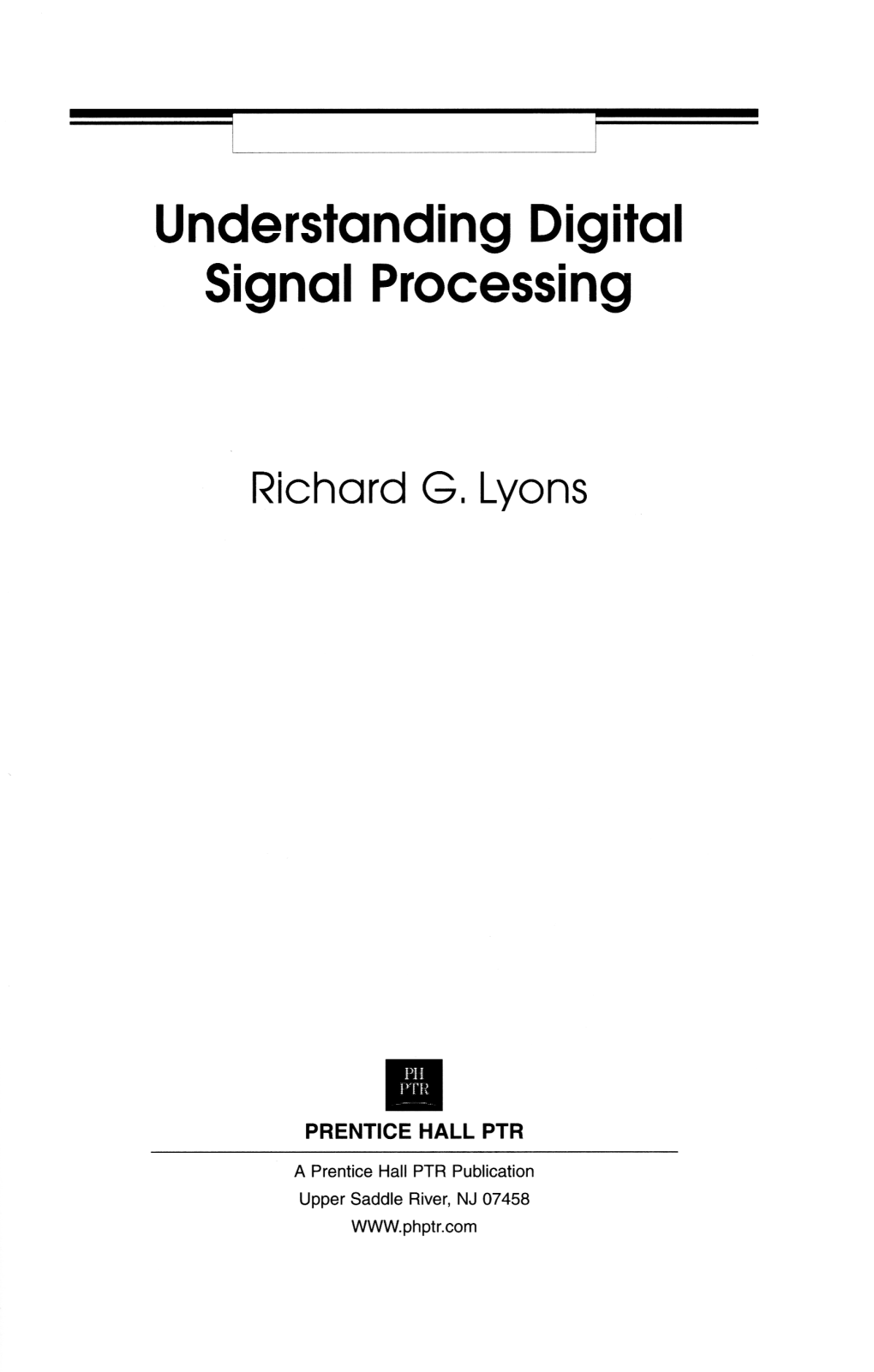 Understanding Digital Signal Processing