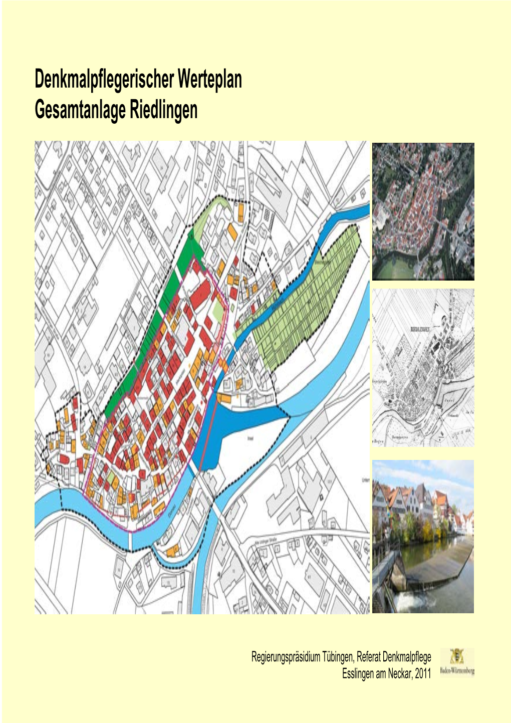 Denkmalpflegerischer Werteplan Gesamtanlage Riedlingen