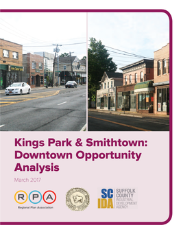 Kings Park & Smithtown: Downtown Opportunity Analysis