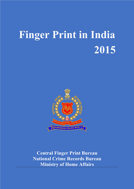 Finger Print in India 2015