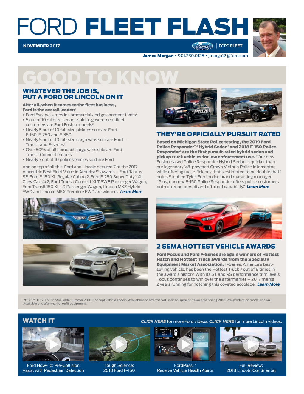 Ford Fleet Flash November 2017