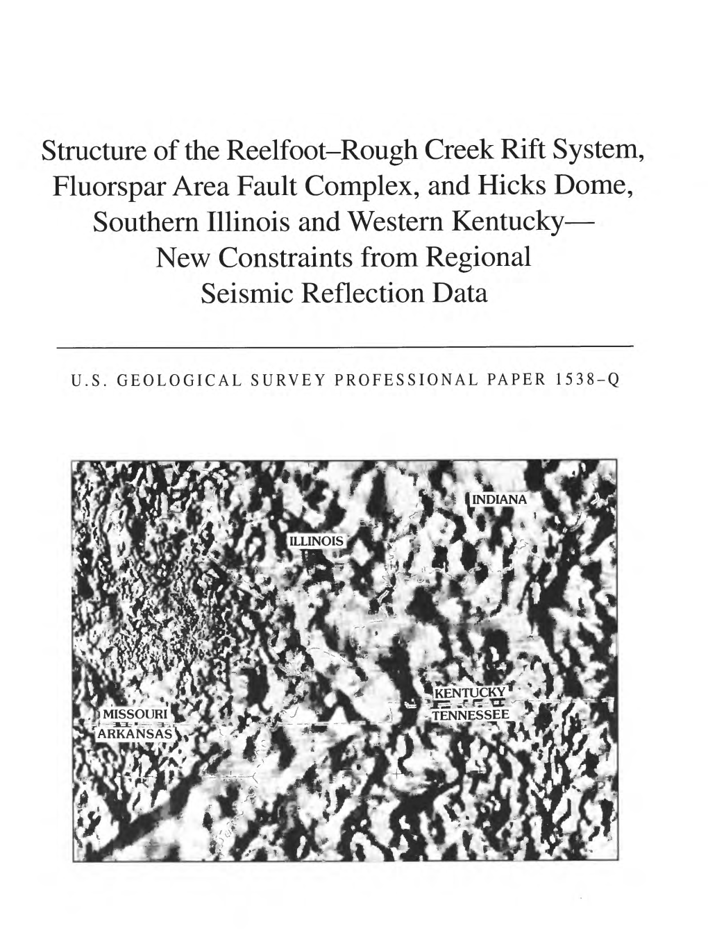 Structure of the Reelfoot-Rough Creek Rift System, Fluorspar Area Fault