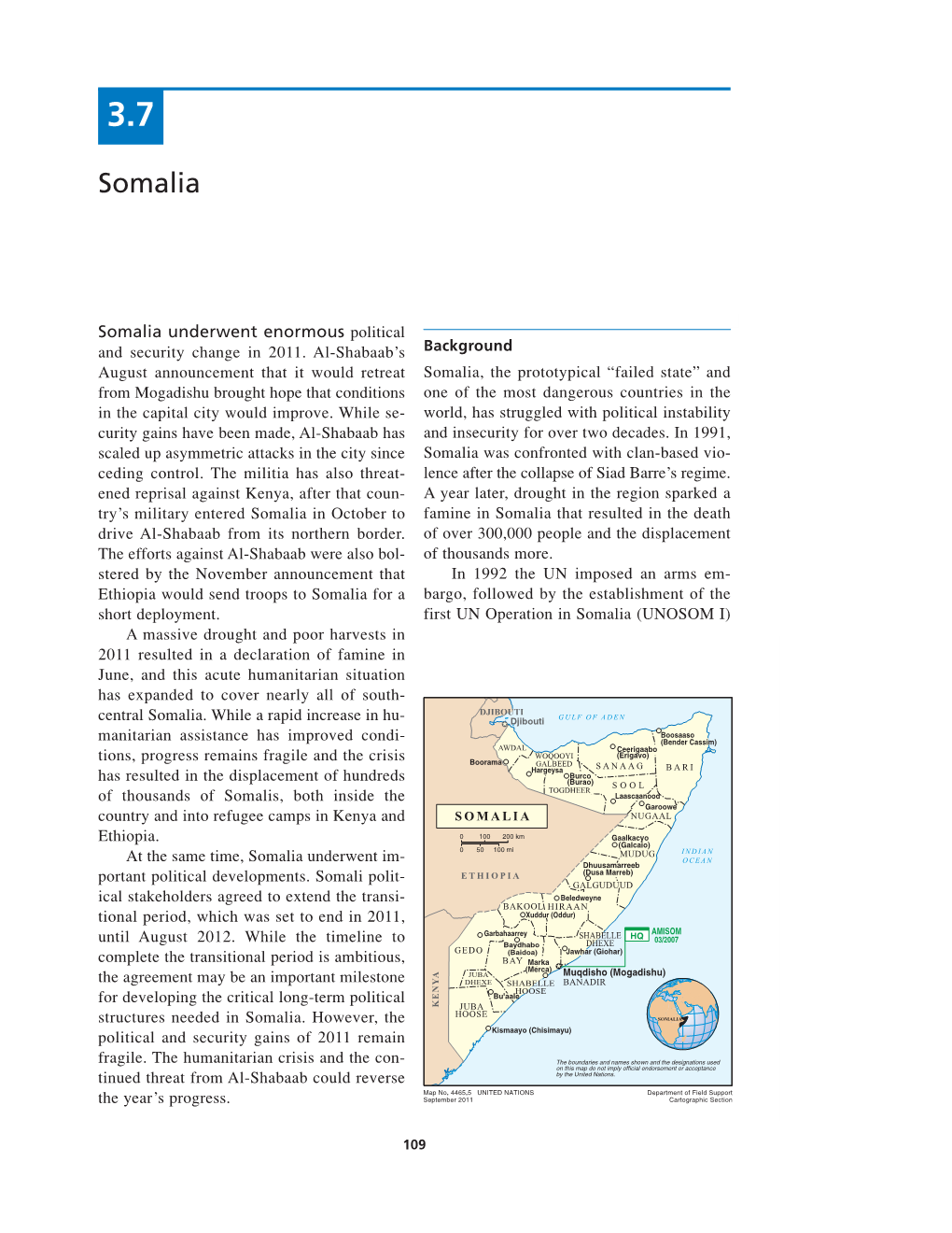 Somalia Mission Notes
